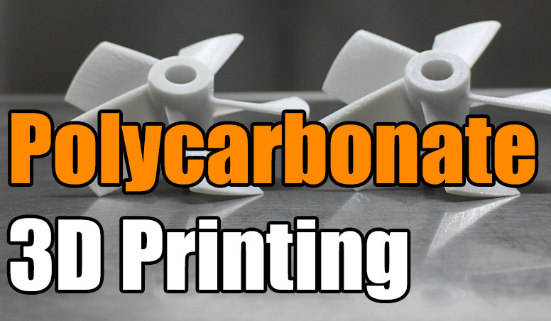 Wetenschap gebroken Telemacos Polycarbonate 3D Printing - 3 Space